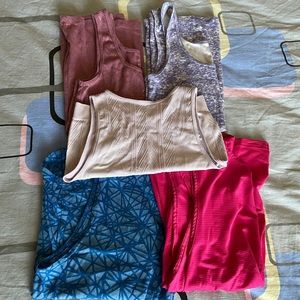 Bundle of 5 workout tank tops